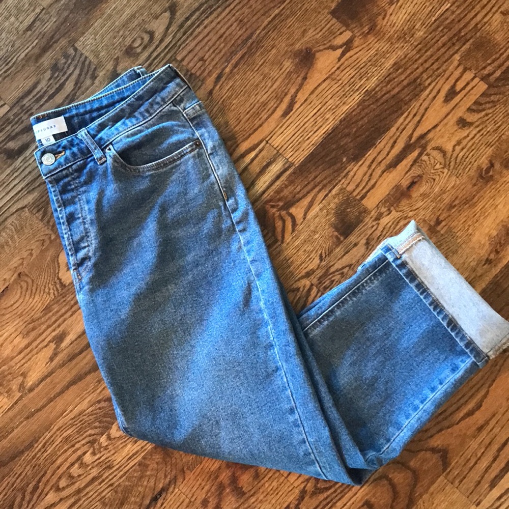POPSUGAR Denim Crop Jeans